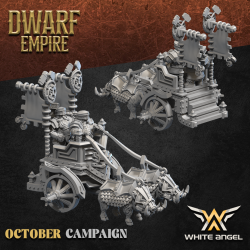 DWARF CHARIOT | White Angel | Dwarfs