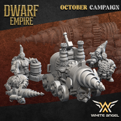 DWARF DRILL MACHINE | White Angel | Dwarfs