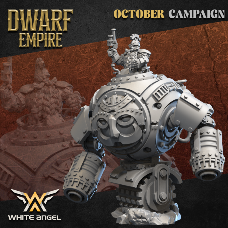DWARF GOLEM MACHINE | White Angels | Dwarfs