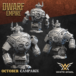 DWARF GOLEM MACHINE | White Angels | Dwarfs