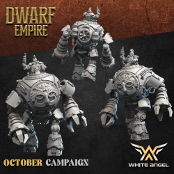DWARF GOLEM MACHINE | White Angels | Dwarfs