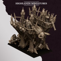 Blazing Icon of Marduk | Highlands Miniatures | Chaos Dwarfs