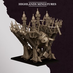 Blazing Icon of Marduk | Highlands Miniatures | Chaos Dwarfs