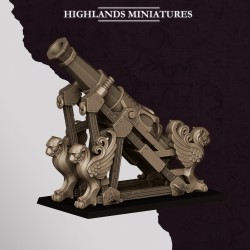 Sons of Marduk Mortar | Highlands Miniatures | Chaos Dwarfs