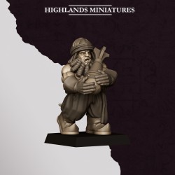 Sons of Marduk Mortar | Highlands Miniatures | Chaos Dwarfs