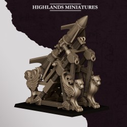 Sons of Marduk Rocket | Highlands Miniatures | Chaos Dwarfs