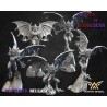 Harpies x5 - Bigusson - 3D - White Angels