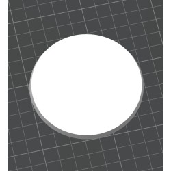 80 mm okrągłe podstawki 80 mm round bases x 1 Bigusson Miniatures