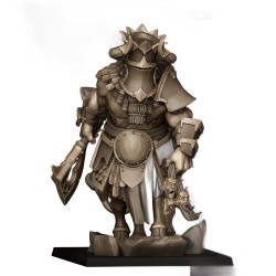 Kusarikku, Great Marduk Minotaur - Highlands Miniatures