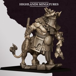 Kusarikku, Great Marduk Minotaur - Highlands Miniatures