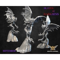 Harpies x5 - Bigusson - 3D - White Angels