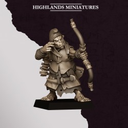 Hobgoblin Archers x10 - Highlands Miniatures
