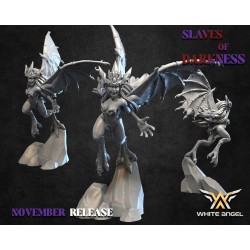 Harpies x5 - Bigusson - 3D - White Angels