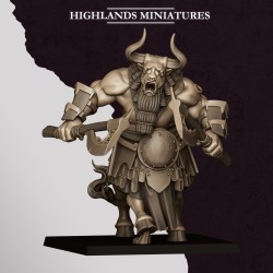 Marduk Minotaurs x3 regular - Highlands Miniatures