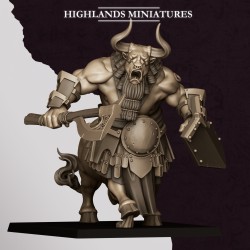Marduk Minotaurs x3 regular - Highlands Miniatures