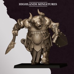 Marduk Minotaurs x3 regular - Highlands Miniatures