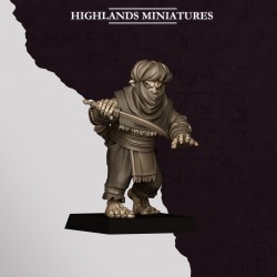 Hobgoblin Backstabbers x 10- Highlands Miniatures