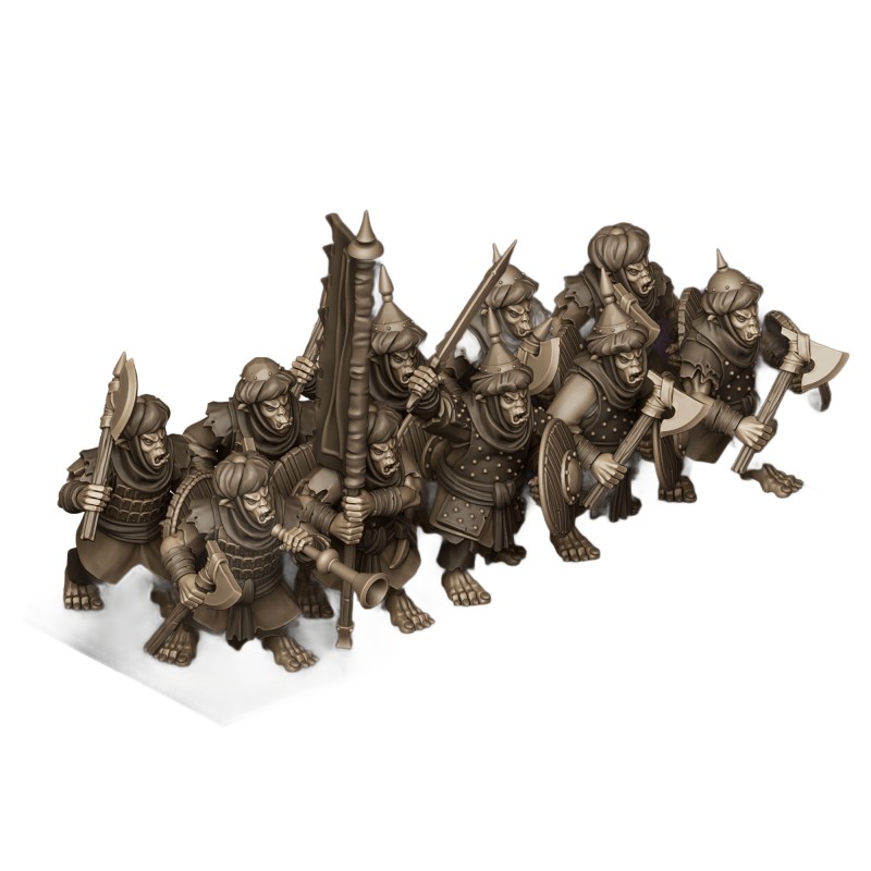 Hobgoblin Warriors x10 - Highlands Miniatures