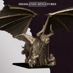 Marduk Bull - Highlands Miniatures