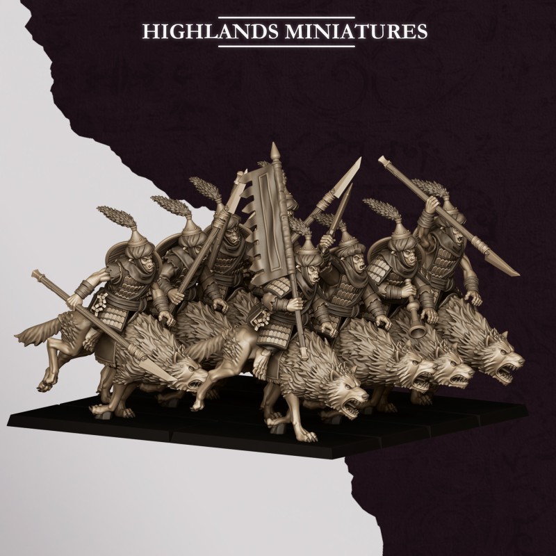 Hobgoblin Riders  x10- Highlands Miniatures