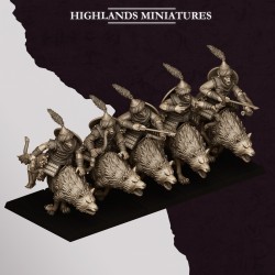 Hobgoblin Riders  x10- Highlands Miniatures
