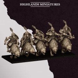 Hobgoblin Riders  x10- Highlands Miniatures