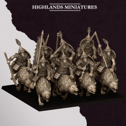 Hobgoblin Riders  x10- Highlands Miniatures