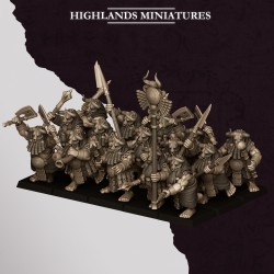 Marduk Cultists x10 - Highlands Miniatures