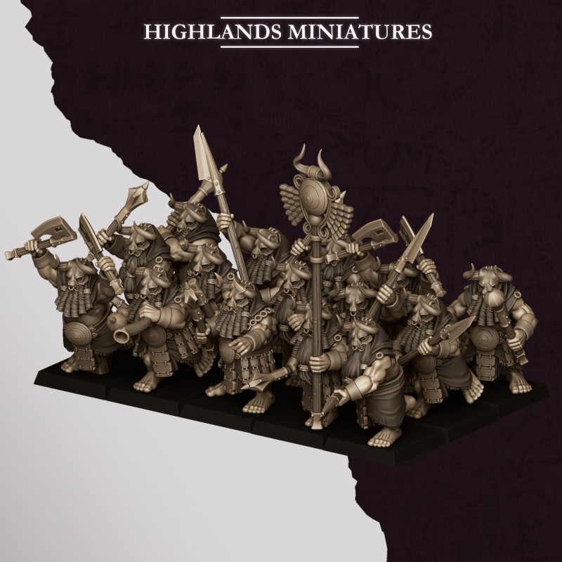 Marduk Cultists x10 - Highlands Miniatures