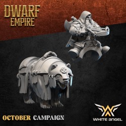 Dwarf Ranger Bear x5 | White Angel Miniatures