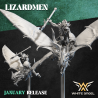 SKYCRAWLER LIZARD x3 - LIZARDMEN