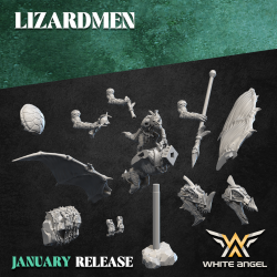 SKYCRAWLER LIZARD x3 - LIZARDMEN