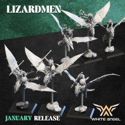SKYCRAWLER LIZARD x3 - LIZARDMEN