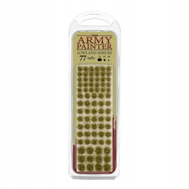 Kłębki trawy Army Painter Lowlands Shrubs BF4232P 77 szt.