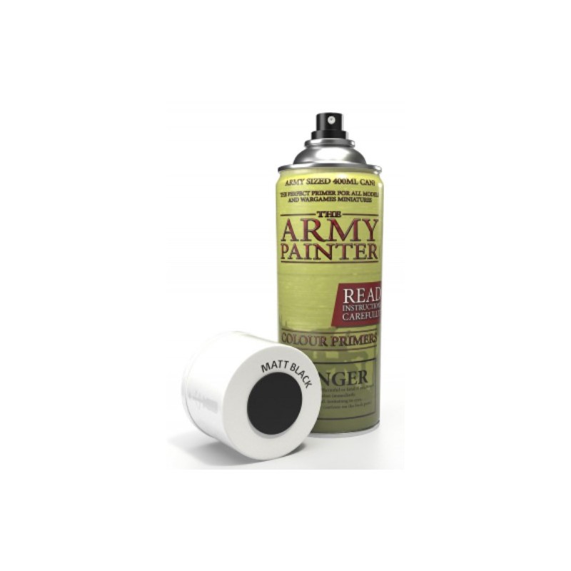Podkład w sprayu Army Painter Colour primer CP3001 matt black 400 ml