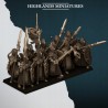 Aegean Sea Guard 7 + command - Bigusson - Highlands Miniatures