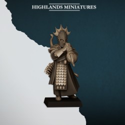 Aegean Sea Guard 7 + command - Bigusson - Highlands Miniatures