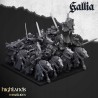 Questing Knights x 6 (3 + cmd) - druk 3d - Bigusson - Highlands Miniatures