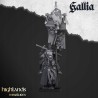 Questing Knights x 6 (3 + cmd) - druk 3d - Bigusson - Highlands Miniatures