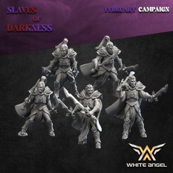 SHADOW (new) x 5 - Bigusson - Druk 3D - White Angels