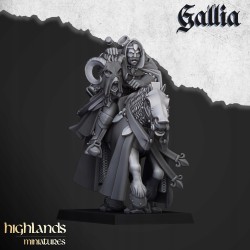 Questing Knights x 6 (3 + cmd) - druk 3d - Bigusson - Highlands Miniatures