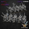 DARK DEATH GUARD x 7 + cmd- Bigusson - Druk 3D - White Angels