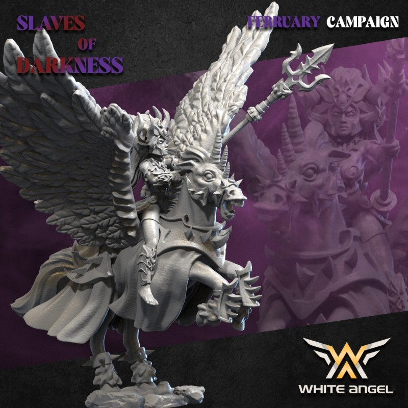 DARK MOTHER PEGASUS - Bigusson - Druk 3D - White Angels DARK MOTHER PEGASUS - Bigusson - Druk 3D - White Angels