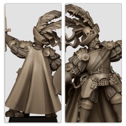 Sunland General on Foot - Druk 3d - Bigusson - Highlands Miniatures