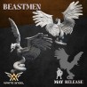 BEAST BIRD THING Bigusson Druk 3D White Angels