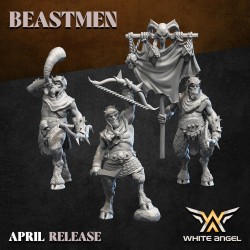BEAST ARCHER - Bigusson - Druk 3D - White Angels