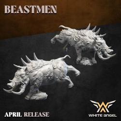 BEAST BOAR THING - Bigusson - Druk 3D - White Angels