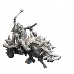 BEAST BOAR THING CHARIOT - Bigusson - Druk 3D - White Angels