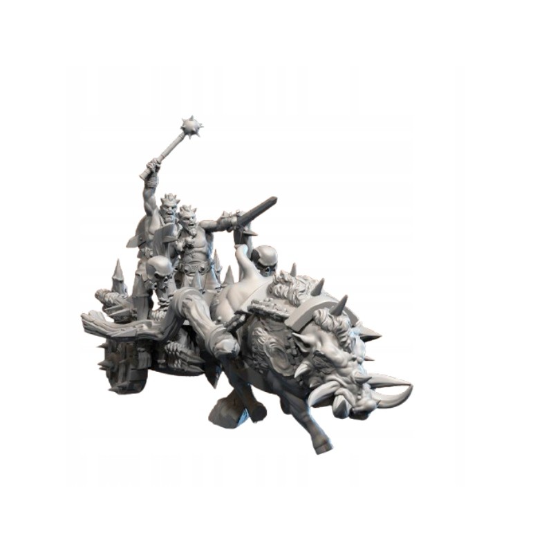 BEAST BOAR THING CHARIOT - Bigusson - Druk 3D - White Angels