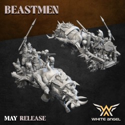 BEAST BOAR THING CHARIOT - Bigusson - Druk 3D - White Angels
